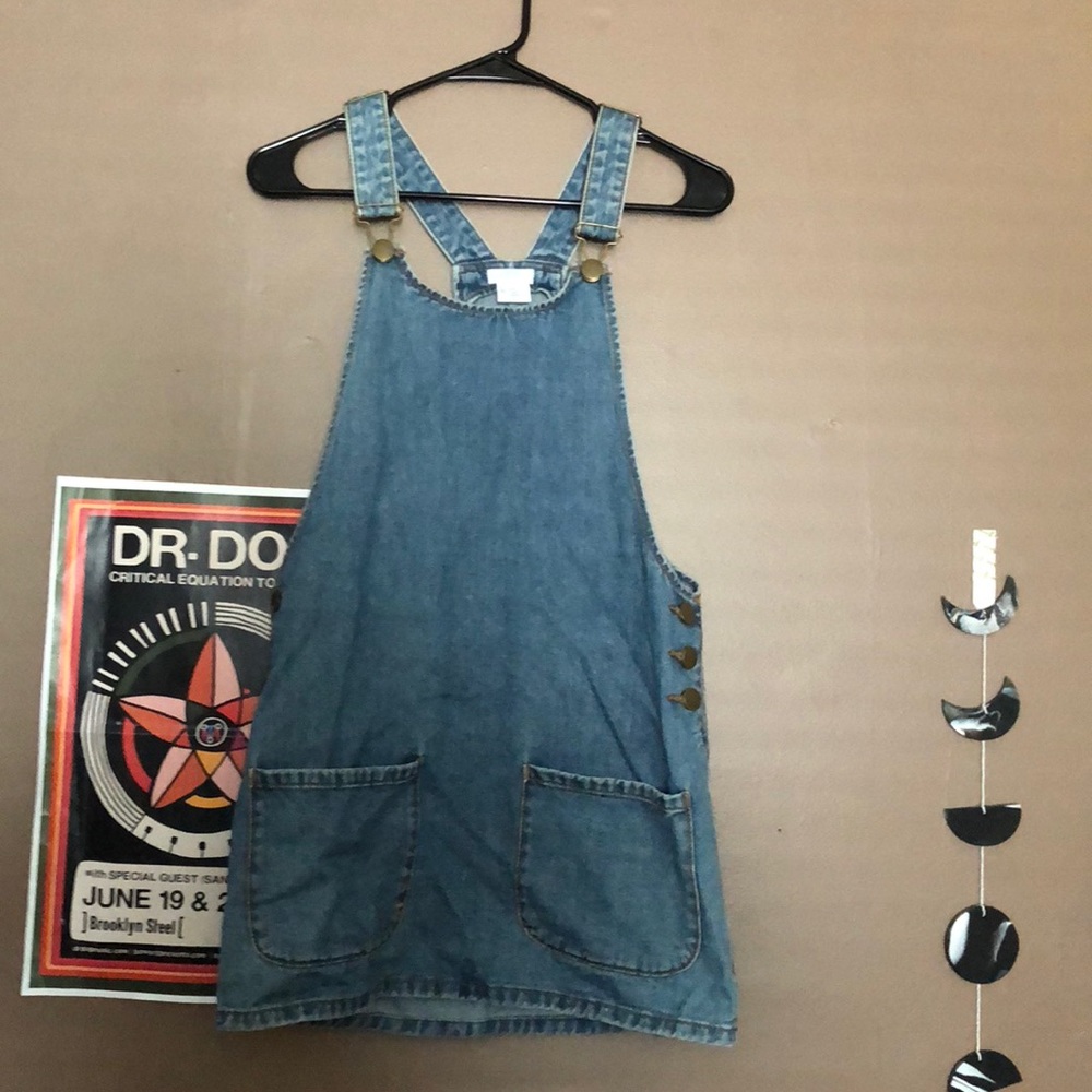 Urban Outfitters Denim Pinafore